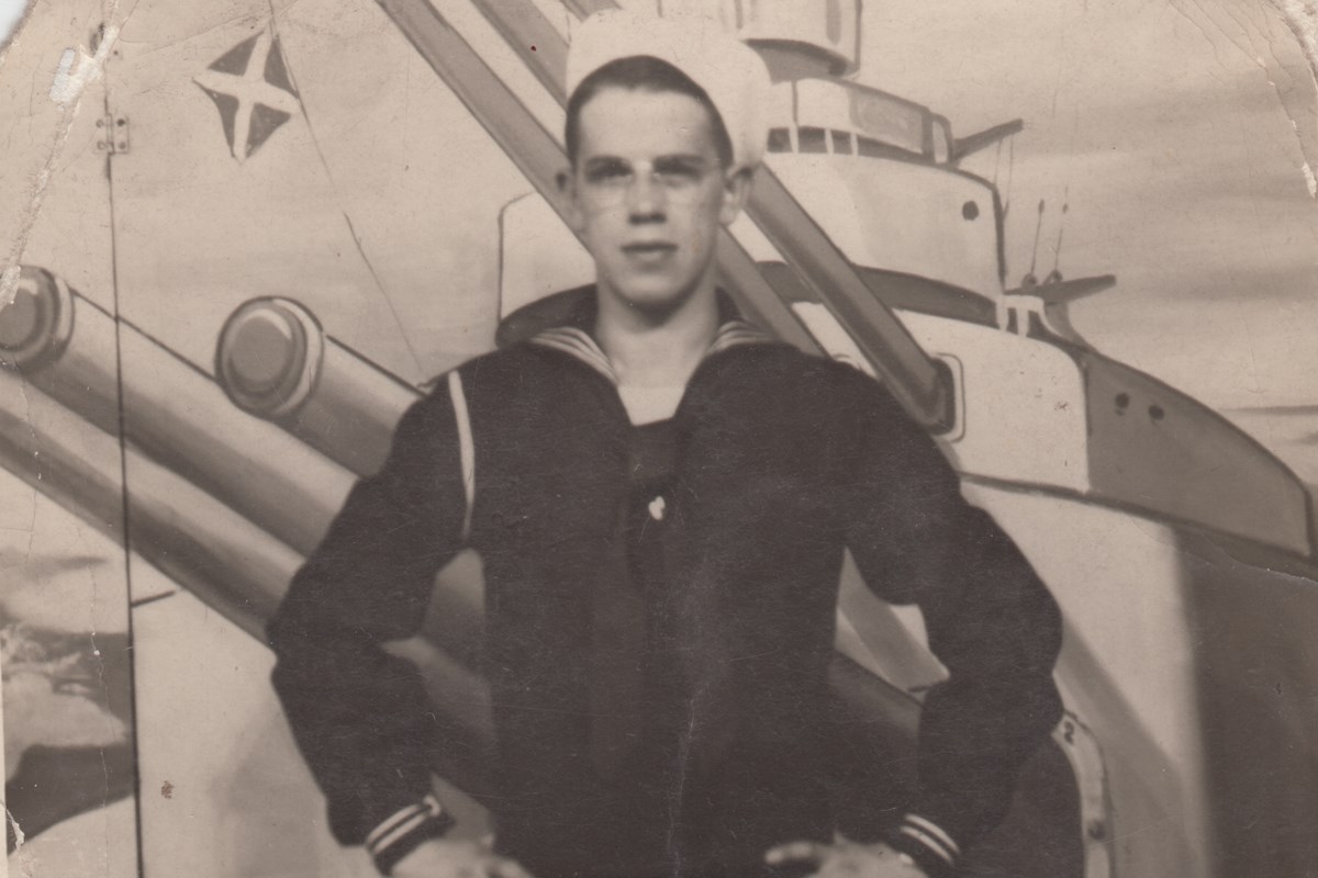 Nick, a World War II U.S. Navy Veteran