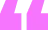 Pink Quotation Mark