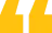 Yellow Quotation Mark